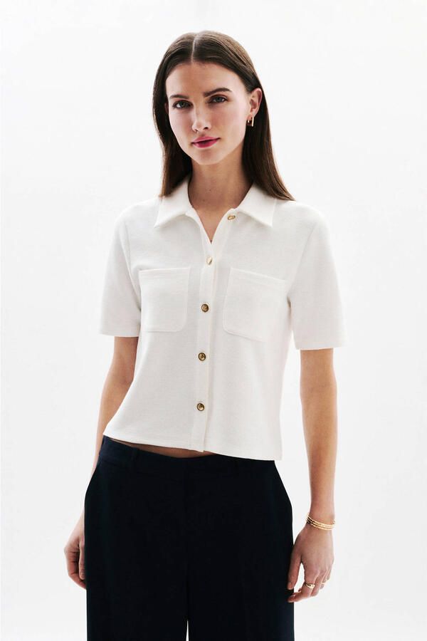 Caroll blouse ecru