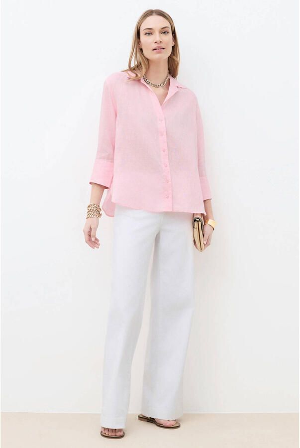 Caroll blouse met linnen - Foto 3