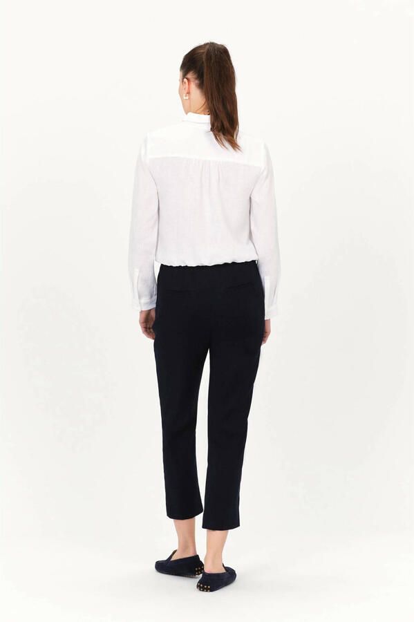 Caroll blouse met linnen wit - Foto 2