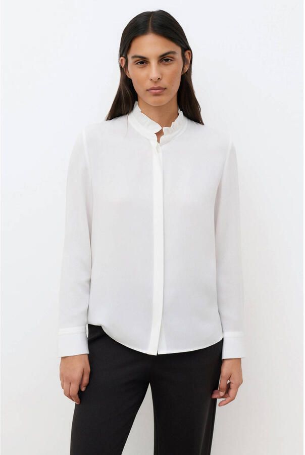 Caroll blouse met ruches