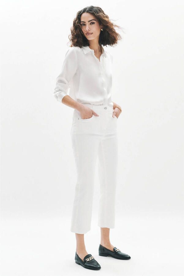 Caroll cropped jeans ecru - Foto 3