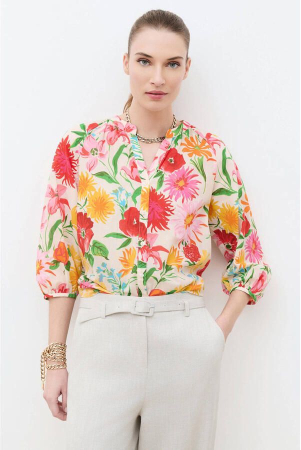 Caroll gebloemde blouse multi