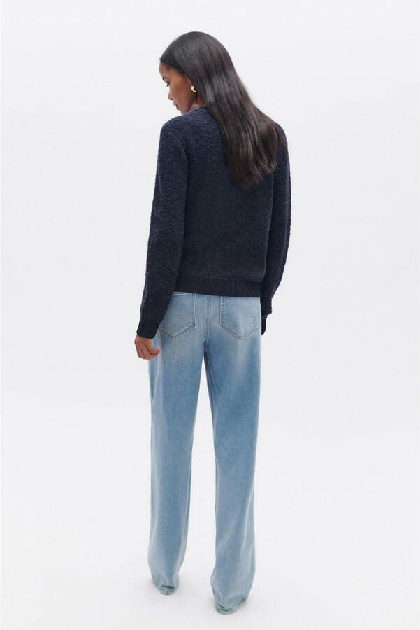 Caroll gebreid vest donkerblauw - Foto 2