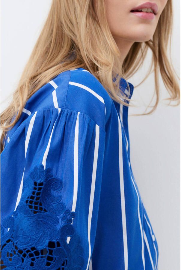 Caroll gestreepte blouse blauw - Foto 2