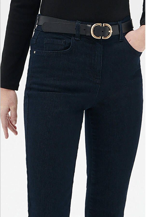Caroll high waist bootcut jeans dark blue denim - Foto 2