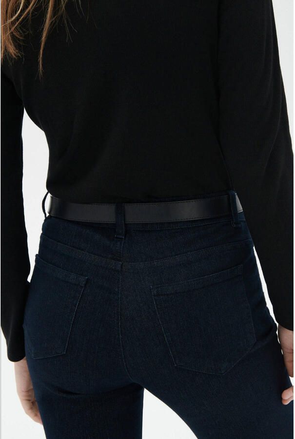 Caroll high waist bootcut jeans dark blue denim - Foto 3