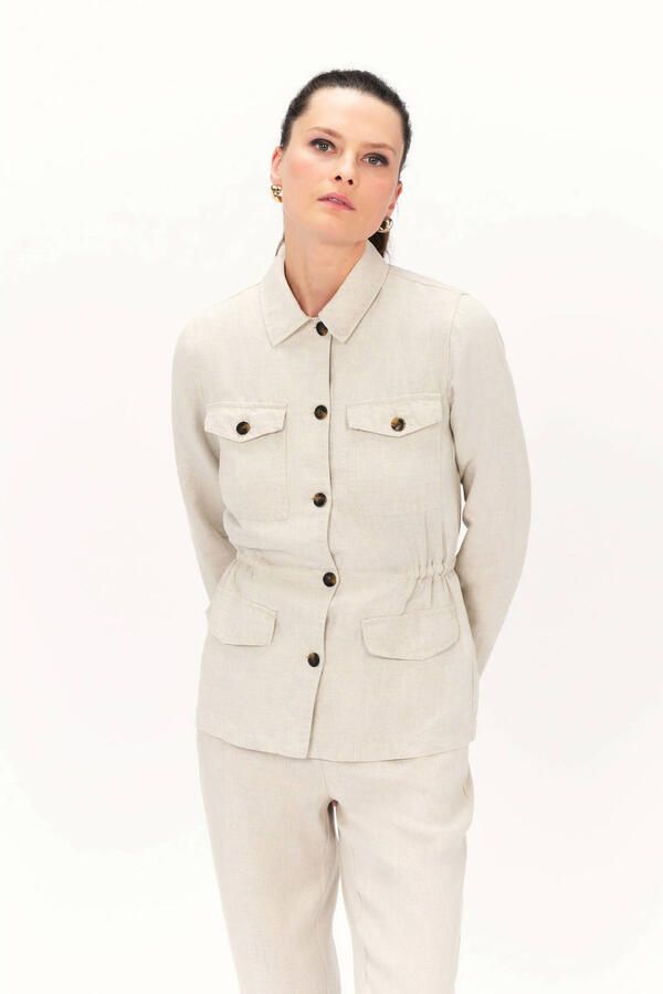 Caroll jasje beige - Foto 2