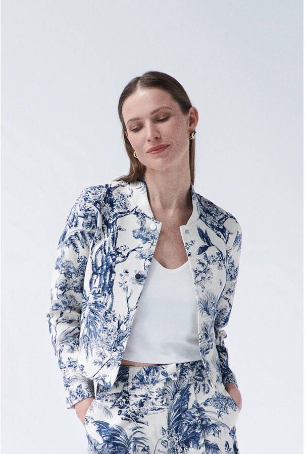 Caroll jasje blauw