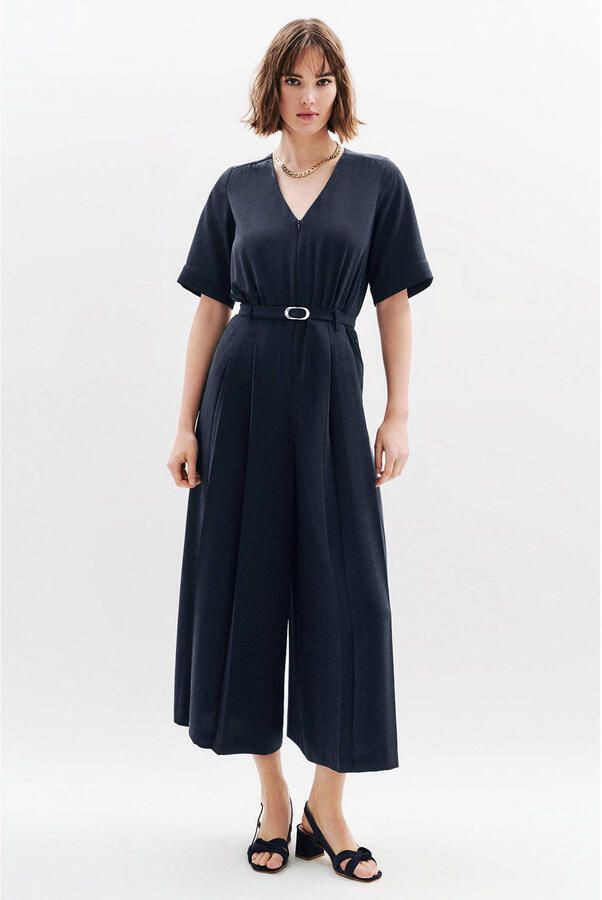 Caroll jumpsuit marineblauw