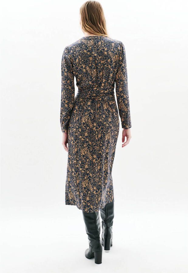 Caroll midi jurk met print zwart - Foto 3
