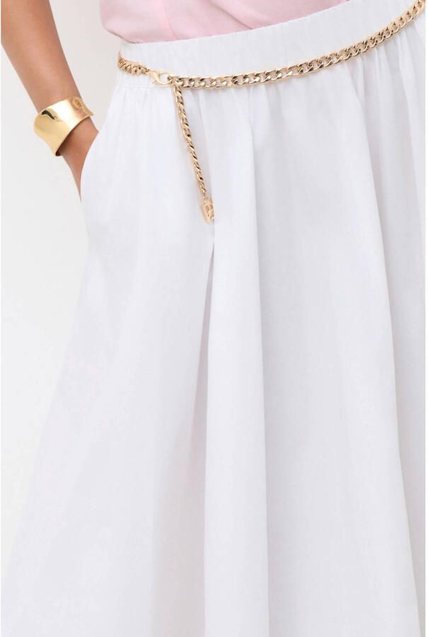 Caroll midi rok wit - Foto 2