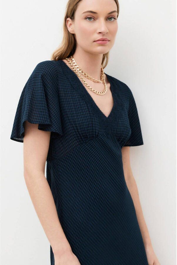 Caroll midijurk marineblauw