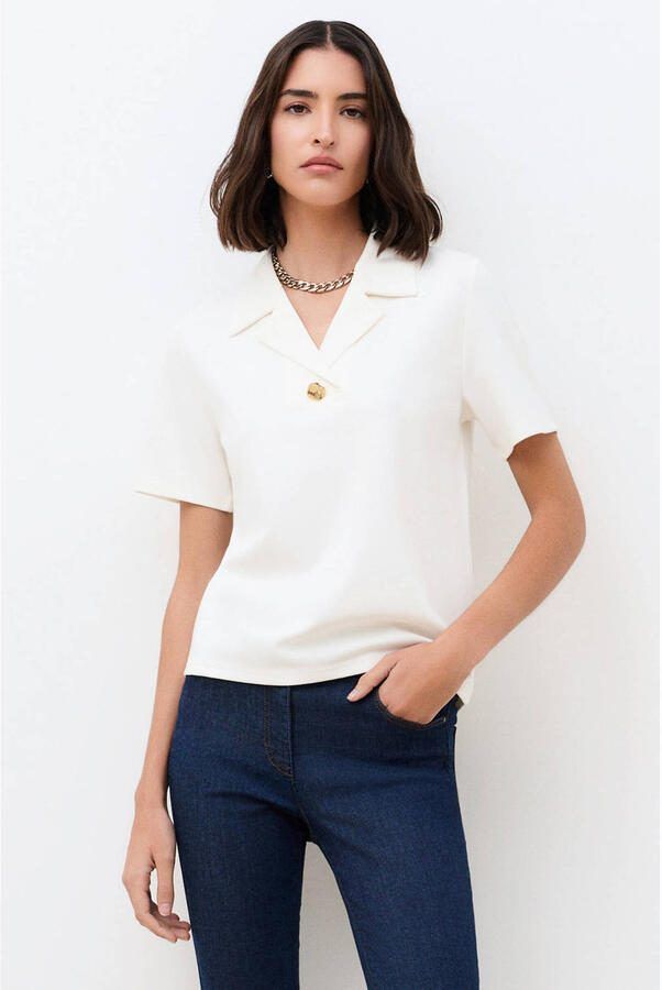 Caroll polo crème