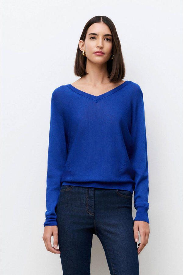 Caroll pullover blauw