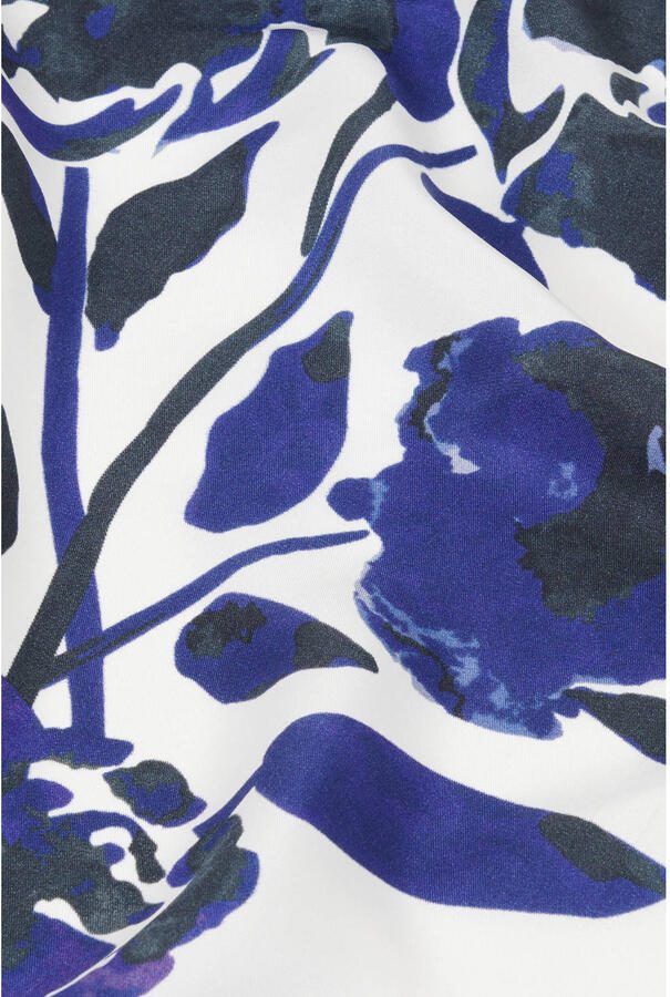 Caroll sjaal met bloemenprint blauw - Foto 2