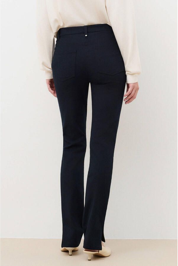 Caroll skinny casual broek marineblauw - Foto 3