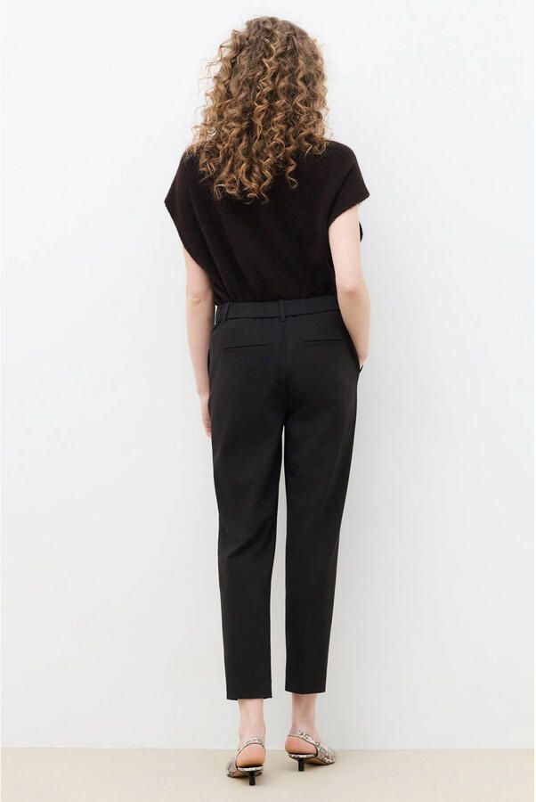 Caroll straight leg chino broek donkerbruin - Foto 3