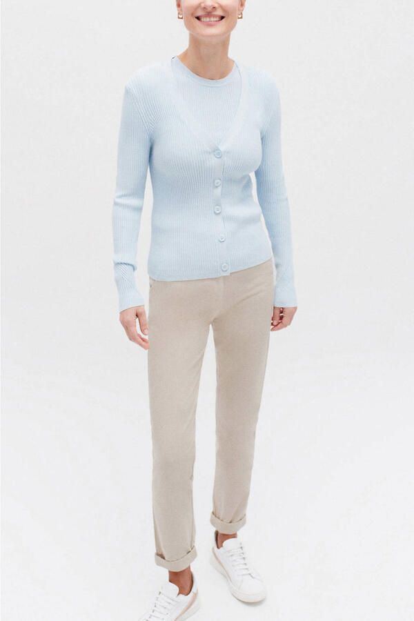 Caroll straight regular waist chino beige - Foto 2
