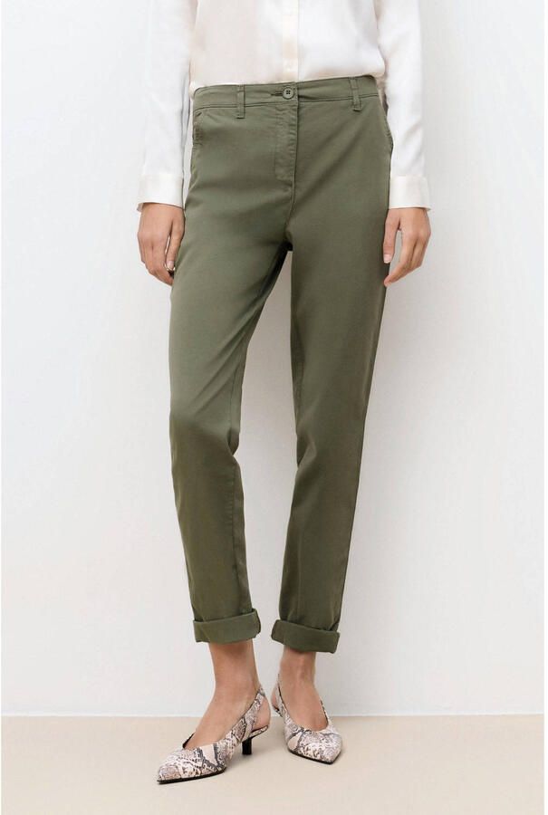 Caroll straight regular waist chino kaki