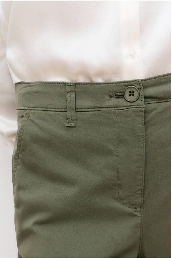 Caroll straight regular waist chino kaki - Foto 2