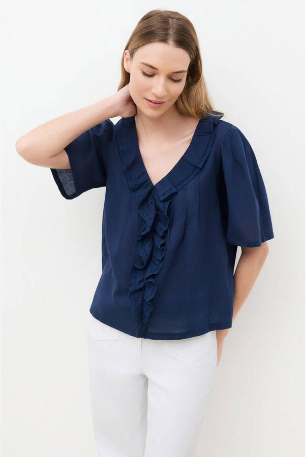 Caroll top donkerblauw