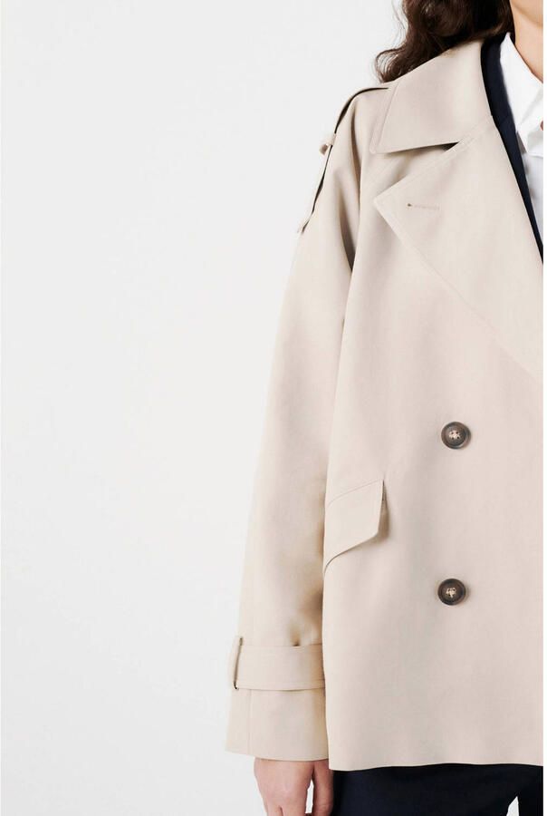 Caroll trenchcoat beige