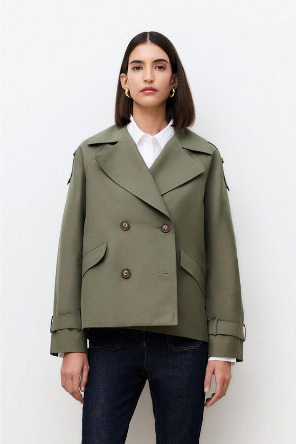 Caroll trenchcoat kaki