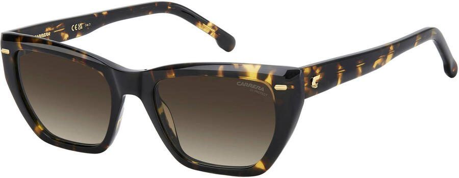 Carrera zonnebril 3081 S met tortoise print bruin