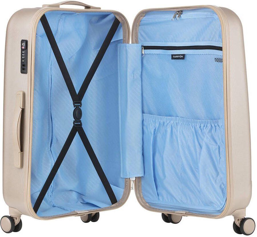 CarryOn trolley Skyhopper 55 cm. champagne - Foto 3