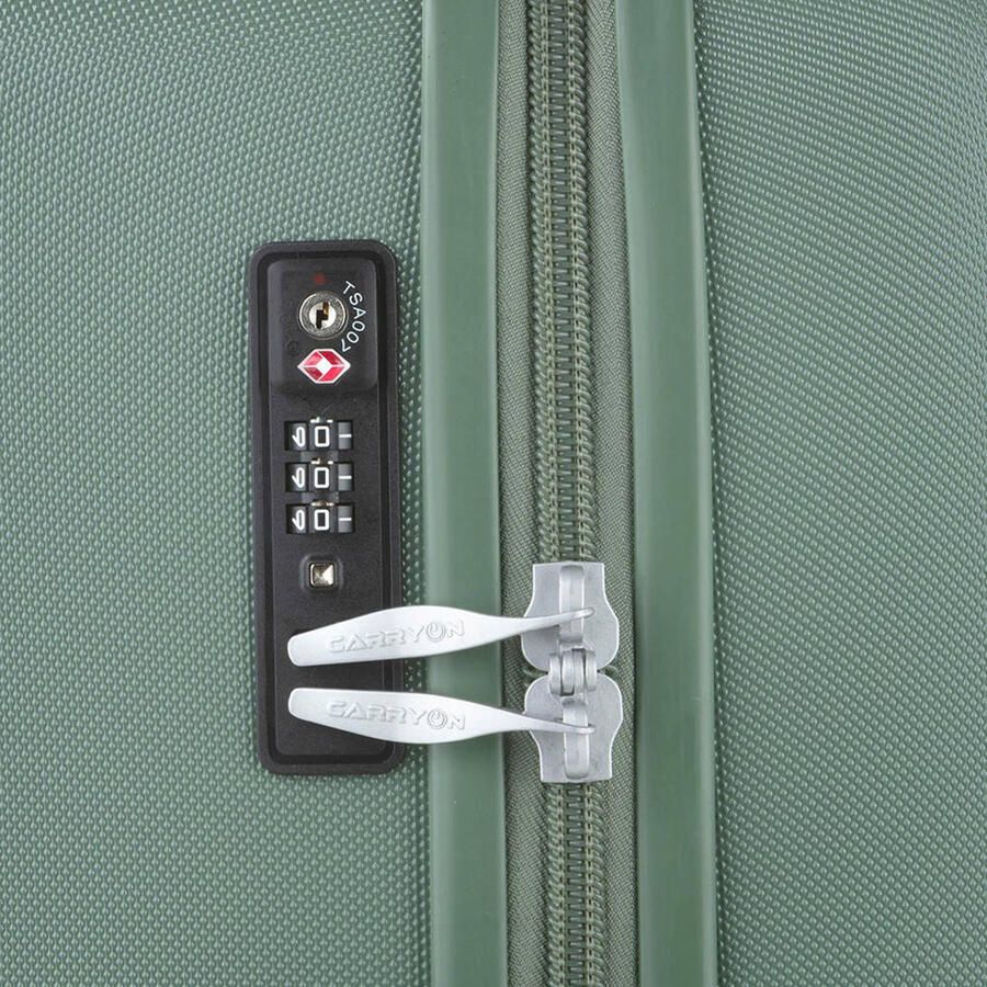CarryOn trolley Skyhopper 68 cm. olijfgroen - Foto 2