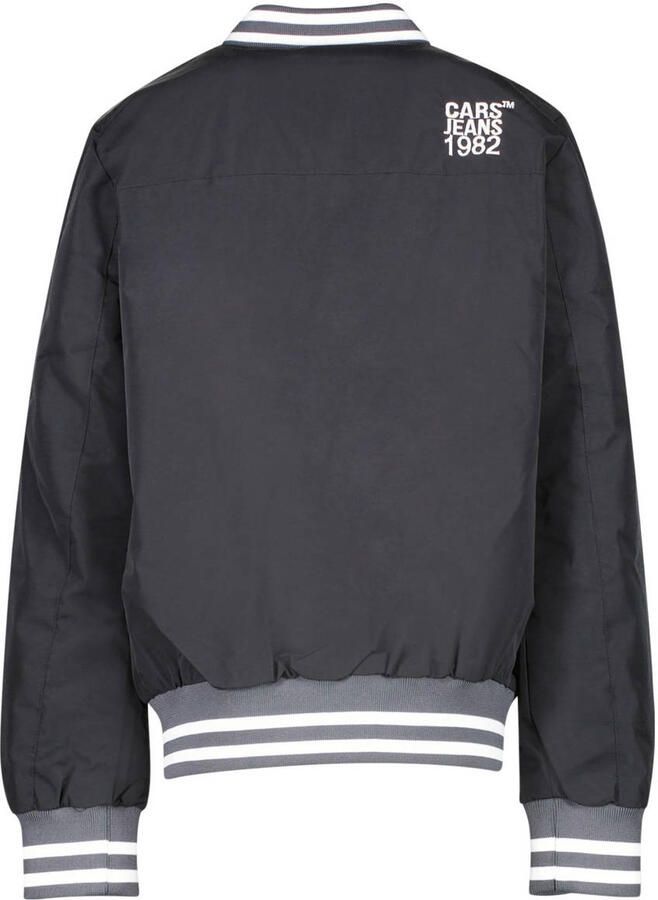 Cars baseball jacket JUSTIN met logo zwart wit Jas Jongens Nylon Opstaande kraag 152 - Foto 3