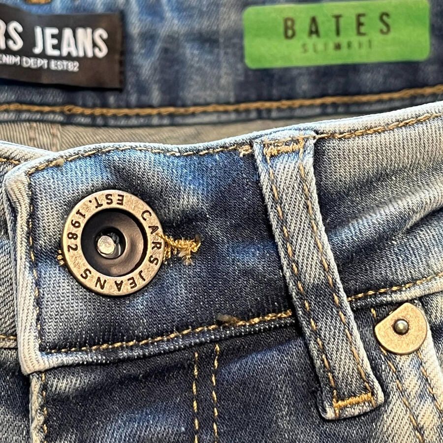 Cars slim fit jeans BATES DENIM black used