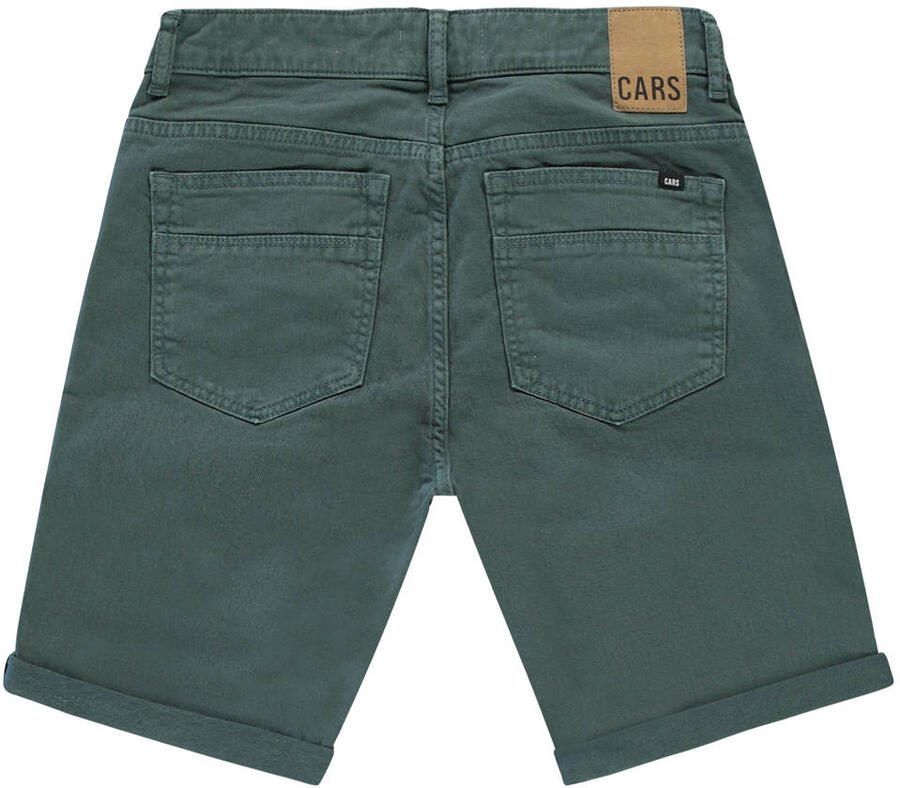 Cars BLACKER denim slim short groen - Foto 2