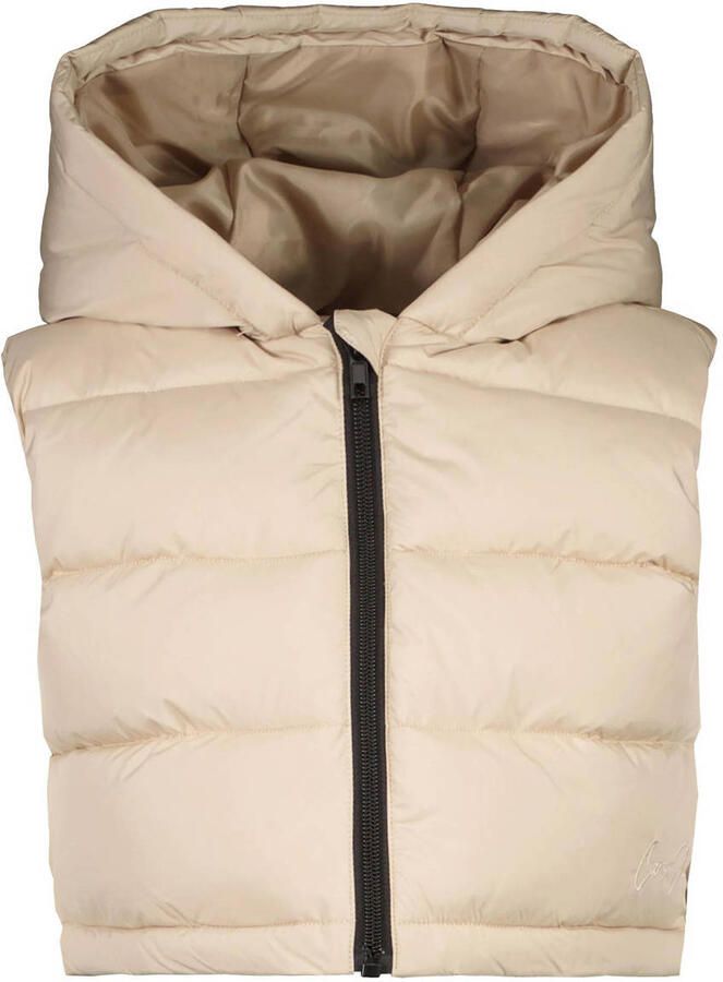 Cars bodywarmer JODI ecru Meisjes Polyester Capuchon Effen 128