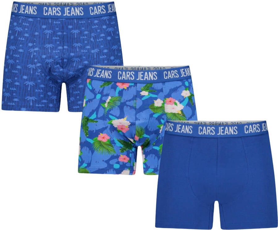 Cars boxershort blauw (set van 3)