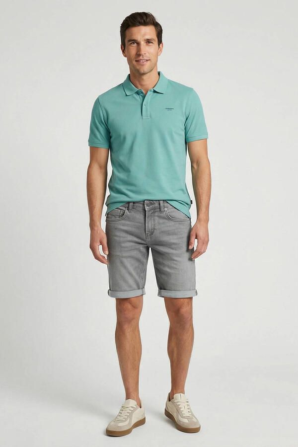 Cars Korte Zwarte Denim Shorts Californië Gray Heren - Foto 5