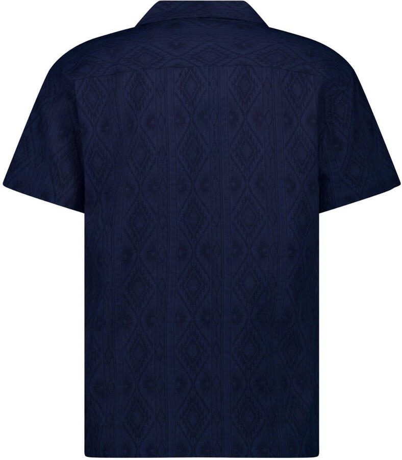 Cars casual overhemd marineblauw - Foto 2
