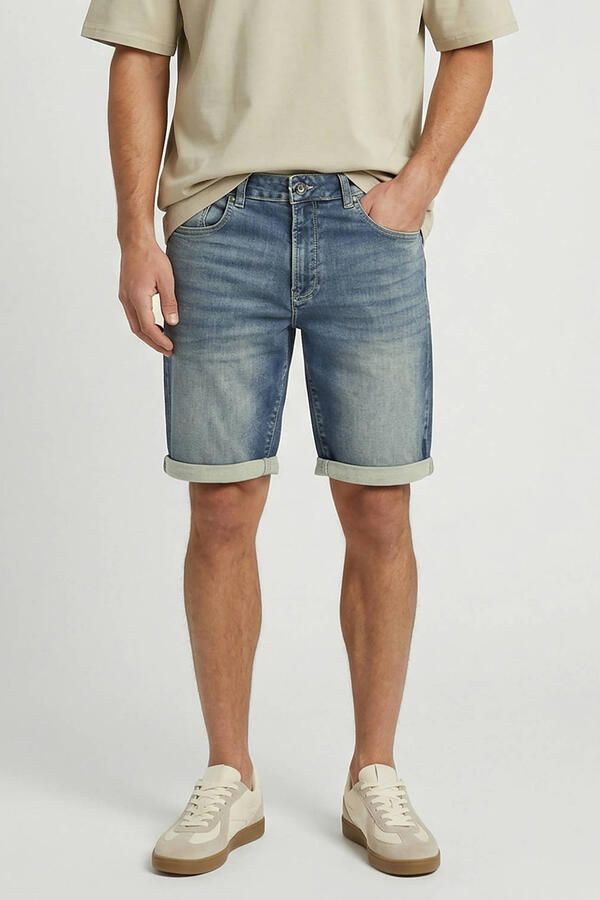 Cars COLORADO denim regular short dark blue denim