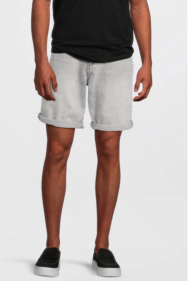 Cars denim regular short lichtgrijs - Foto 4