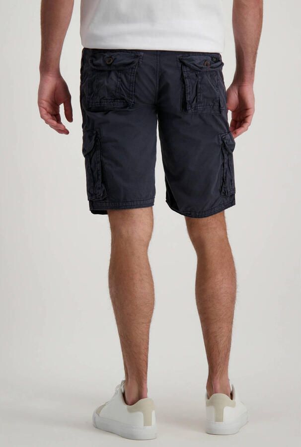 CARS JEANS Korte regular fit cargobroek met stoffen riem model 'DURRAS' - Foto 2