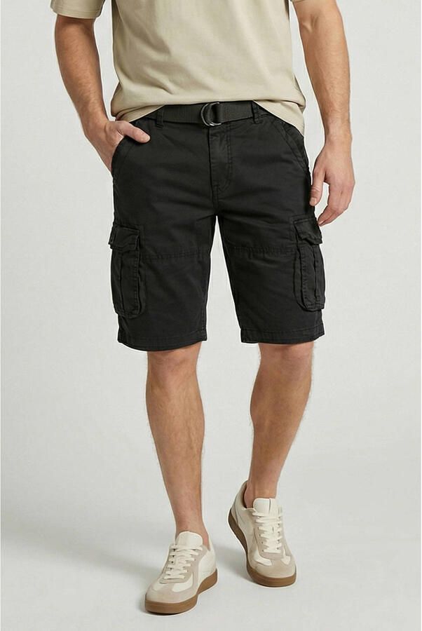 Cars regular fit cargo short DURRAS black
