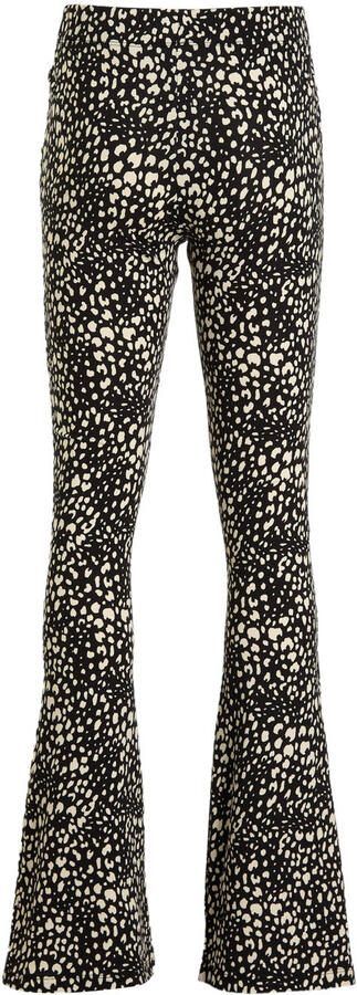 Cars flared broek PILAR met all over print zwart beige Jongens Viscose 116 - Foto 3