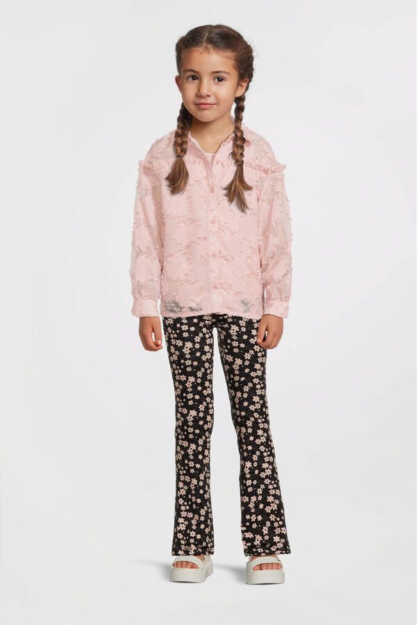 Cars flared broek zwart