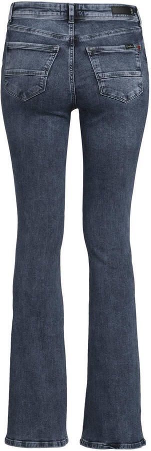 Cars flared jeans Michelle zwartblauw