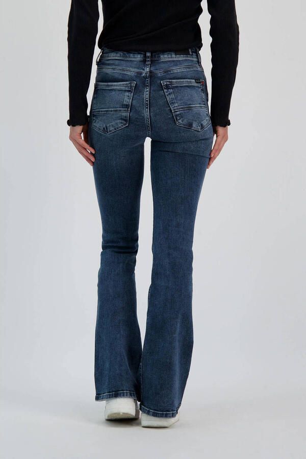 Cars flared jeans Michelle zwartblauw - Foto 5