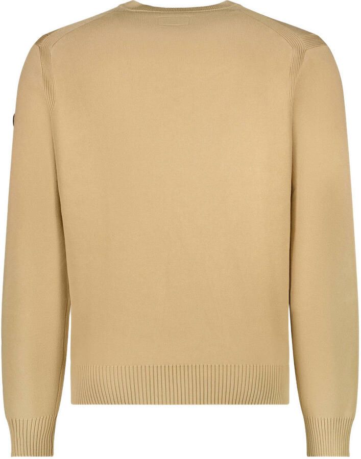 Cars gebreide trui beige Jongens Viscose Ronde hals Effen
