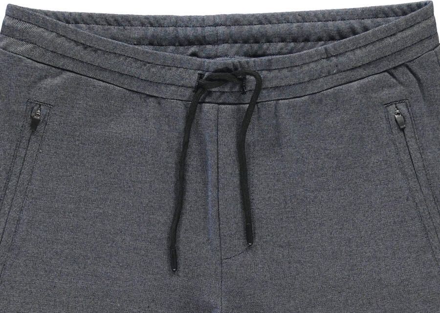 Cars gemêleerde sweatshort HERELL donkerblauw melange Korte broek Melée 152 - Foto 4