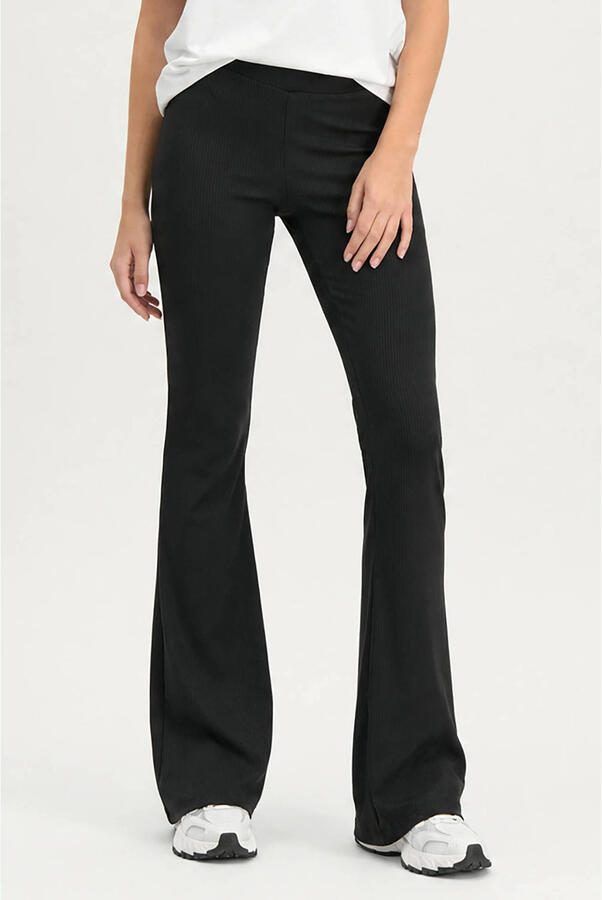Cars gestreepte flared broek Zuma zwart Meisjes Polyester Streep 128 - Foto 2