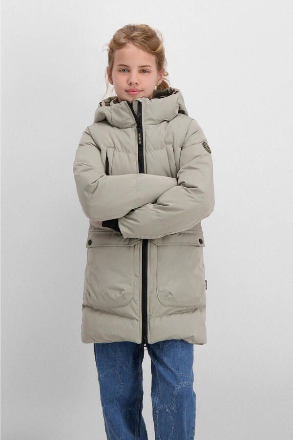 CARS JEANS Regular fit gewatteerde lange jas met steekzakken model 'Maysay' - Foto 6