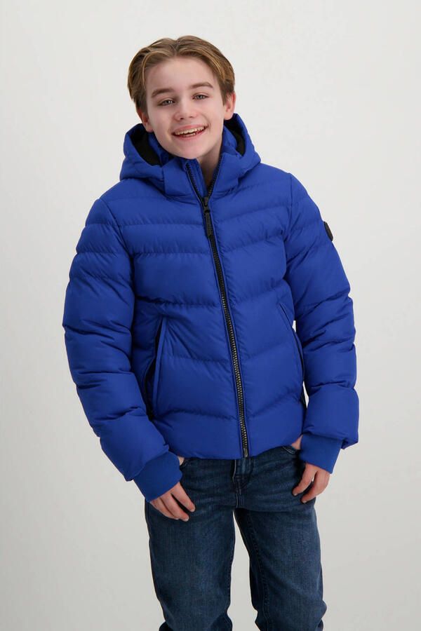 CARS JEANS Regular fit gewatteerd jack met logo-applicatie model 'Hey Ward'